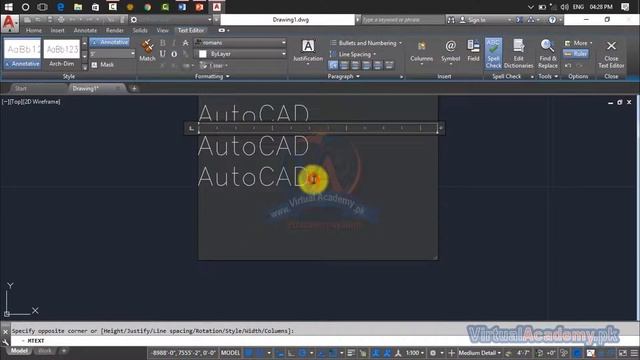 AutoCAD Architecture 2017 Working on Text Command | Multiline Text | Single Line Text 37 смотреть онлайн