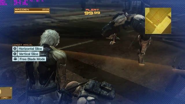 Metal Gear Rising Revengeance - PC - Crazy Blade Mode Slicing смотреть онлайн