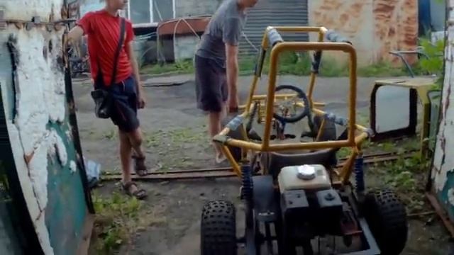 ДРИФТ- БАГГИ своими руками.Из металлолома!!! смотреть онлайн