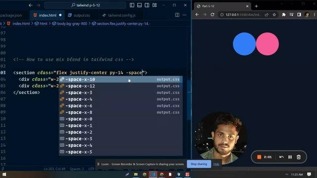Tailwind CSS Tutorial Using Mix Blend Mode to Enhance Your Web Designs | Shoaib Ajmi" смотреть онлайн