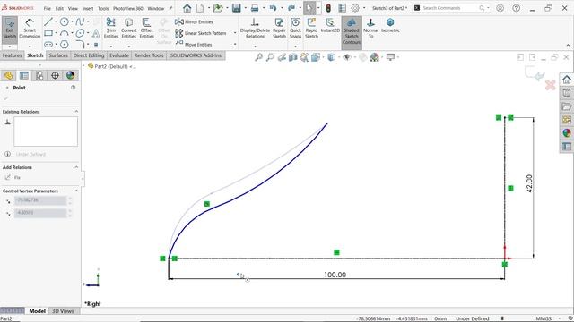 SOLIDWORKS SURFACE LOFT смотреть онлайн