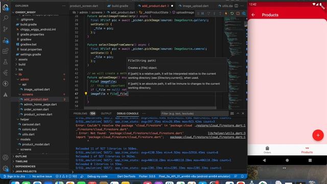 E-commerce/Food delivery web app- Flutter and Firebase | Admin Panel | Upload image to firebase смотреть онлайн