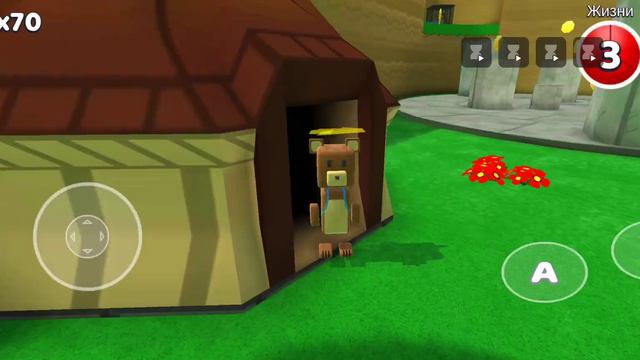 Super bear adventure 1часть Черепаший город (все медведи+все стикеры+босс) смотреть онлайн