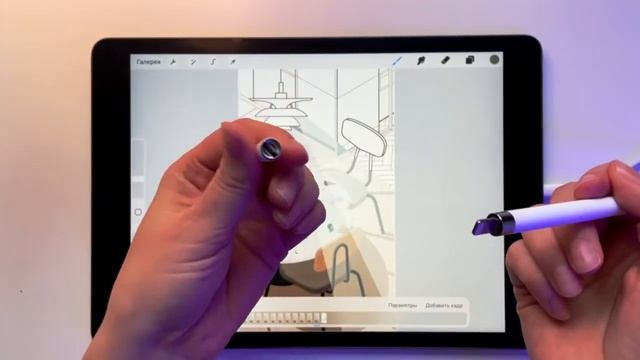 Какой IPAD выбрать для PROCREATE смотреть онлайн