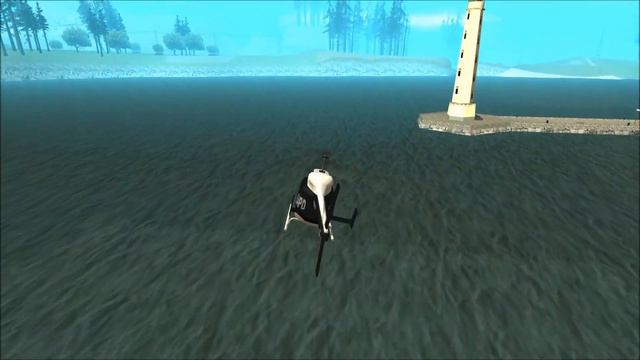 GTA San Andreas - Police Maverick смотреть онлайн
