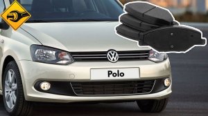 Замена передних тормозных колодок. ( Volkswagen POLO)