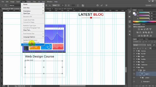 Themeforest PSD Template Web Design Tutorial (Nandine) Part -17 смотреть онлайн