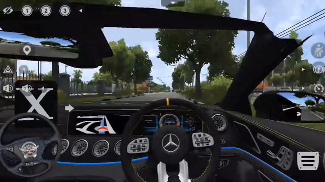 Mercedes-Benz AMG GT 63 Gameplay [Bus Simulator Indonesia] #viral #benz #mercedes