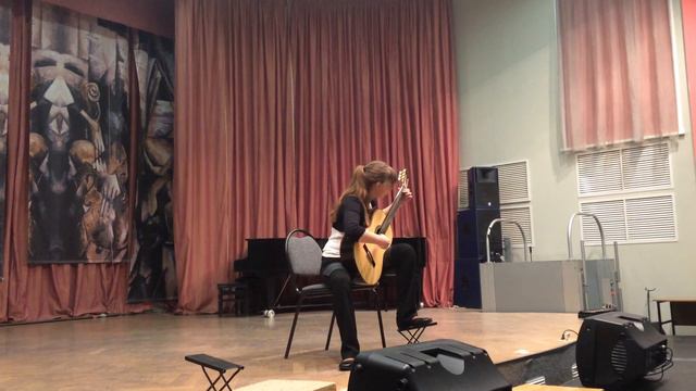 Моя ученица Склярова Юлия Н.Паганини Венецианский карнавал смотреть онлайн