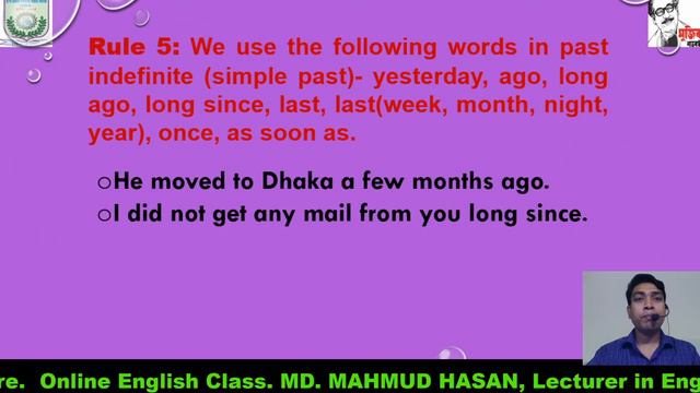 Right Form of Verb(Tense Markers or Indicators) смотреть онлайн