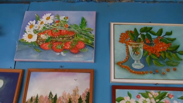 Мятный чаёк. Картины. Встреча с Лютиком.