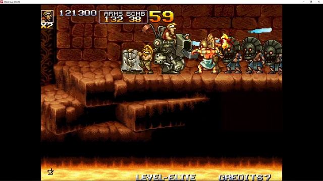 Metal Slug 5 Elite demo: Black Hound route gameplay смотреть онлайн