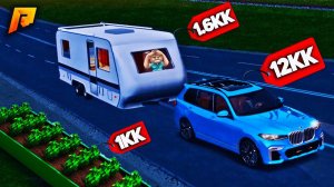 КУПИЛ НОВЫЙ BMW X7, ОГОРОД и ДОМ НА КОЛЁСАХ на РАДМИР РП