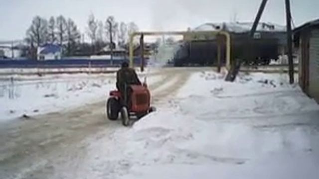 самодельный мини трактор с двигателем от оки смотреть онлайн