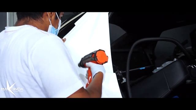 White Vainilla Wrap Mercedes Benz GLE400 - MK91 смотреть онлайн