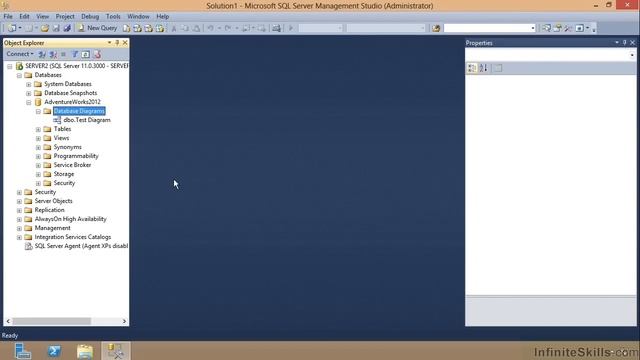 Microsoft SQL Server Exam 70-461 Tutorial | Saving Diagrams смотреть онлайн