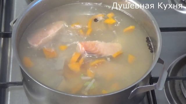 ХОЛОДНЫЕ ЩАВЕЛЕВЫЕ ЩИ С СЁМГОЙ! Sorrel soup with salmon. смотреть онлайн