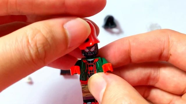 LEGO Spiderman Miles Morales | Spiderverse Suit | leap of faith suit | The End Suit смотреть онлайн