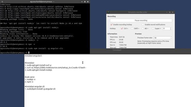 0. instalasi angular2 CLI (ubuntu linux) смотреть онлайн