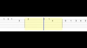 Baldis Basics - Basics in Behaviour (Easy Guitar Tabs Tutorial)