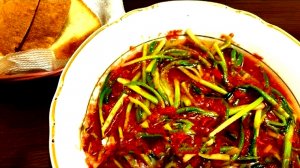 ЧЕРЕМША с Томатом. Рецепт Быстрого и Вкусного Приготовления🔥Ольгины Рецепты.