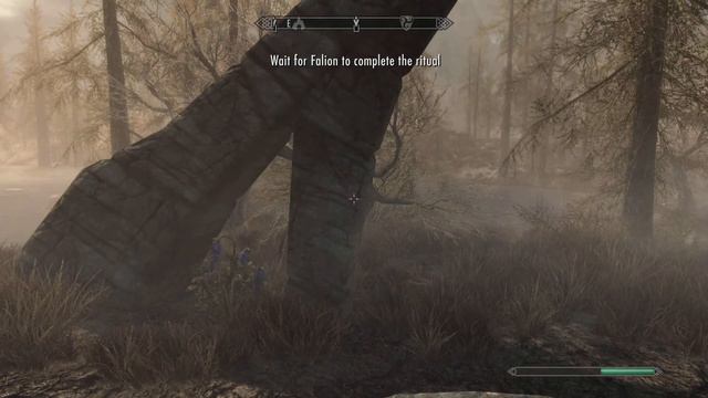 Falion flies away - Skyrim funny glitch смотреть онлайн