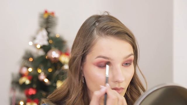 Макияж для карих и зеленых глаз - ФИОЛЕТОВЫЕ SMOKY EYES - #TANYAMAKEUP смотреть онлайн