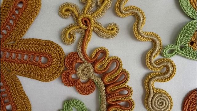 Ирландское кружево. Платье "Шахерезада". Вязание на заказ. смотреть онлайн