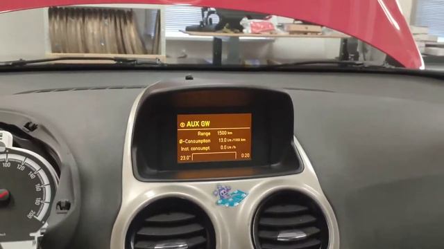 Подключение и управление Iphone + USB в Opel CD30 MP3 AUX - DENSION смотреть онлайн