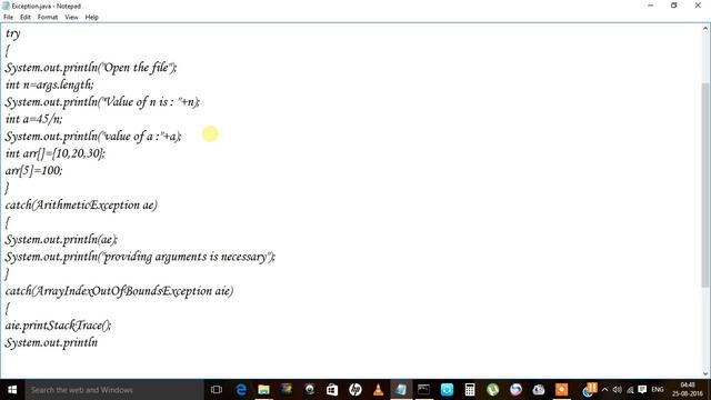 exception handling in java part 2 - multiple exception смотреть онлайн