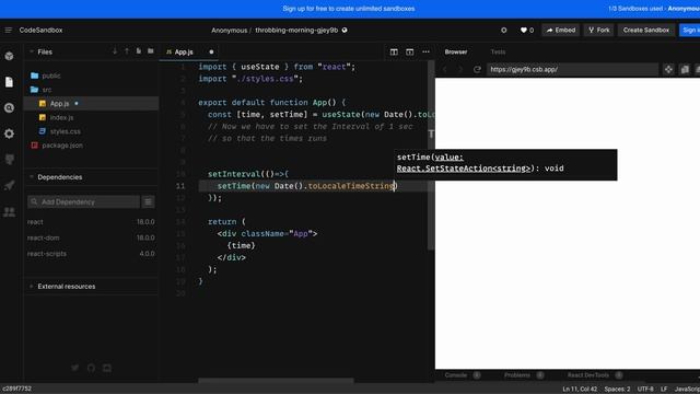 Current time using react in 3 mins смотреть онлайн