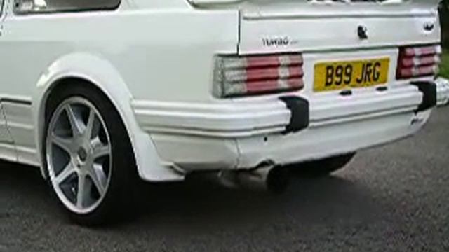 Ford Escort RS Turbo Series 1 Custom Exhaust One смотреть онлайн