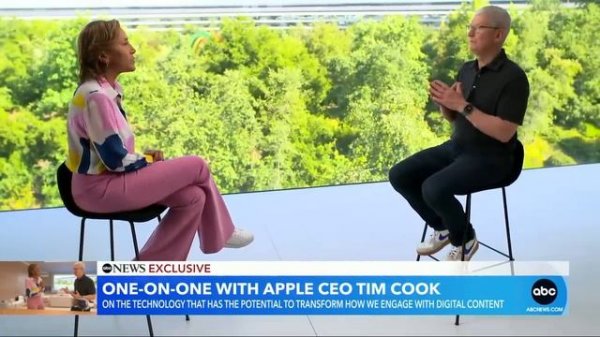 Tim Cook says Apple Vision Pro will change how people engage with tech l GMA