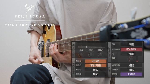 This app makes Bass sound like a piano. смотреть онлайн
