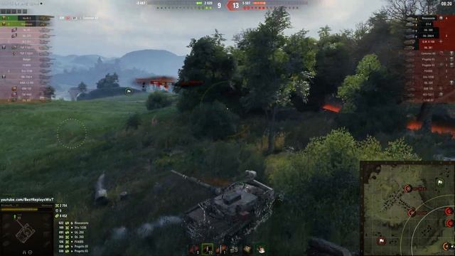 Manticore • Assist, Damage and Frags • World of Tanks смотреть онлайн