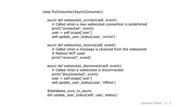 Django : Django - How to track if a user is online/offline in realtime? смотреть онлайн