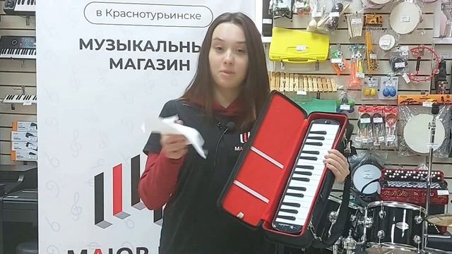 Мелодика 32 клавиши Swan SW32J-4-BK | обзор от MAJOR MUSIC смотреть онлайн