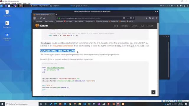 Exploiting Ruby deserialization using a documented gadget chain (Video solution) смотреть онлайн