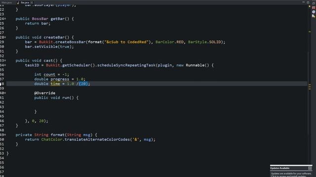 How to make a Spigot 1.15+ plugin (Ep25) BossBars смотреть онлайн