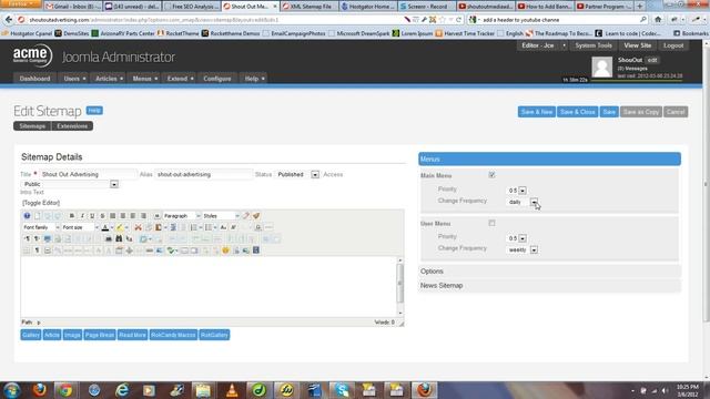 5 Minute Joomla Tutorial - How to Create Dynamic Sitemap for Joomla with XMAP смотреть онлайн