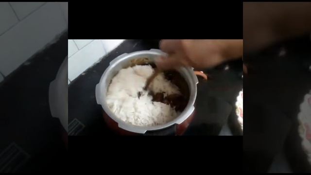 Tasty CHANA BIRIYANI with EGG FRy