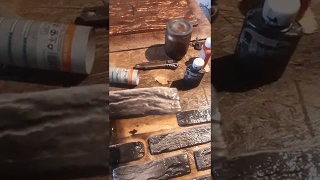 Покраска декоративної плитки. смотреть онлайн