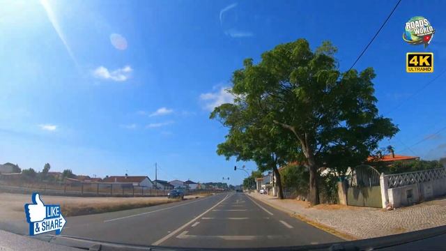Lavando Carro em Portugal - Marinha Grande Pelas Ruas de Portugal - Roads of the World - 4K смотреть онлайн