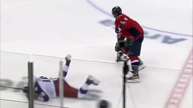 Лучшие силовые приемы Овечкина