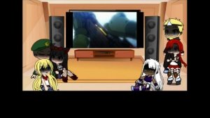 Реакция  Персонажей Аниме Врата там бьются наши воины часть 2