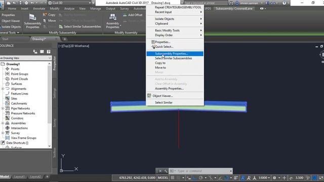 Camber Road Typical Section | Subassembly in Civil 3D | AutoCAD Civil 3D in Hindi & Urdu | PART-79 смотреть онлайн