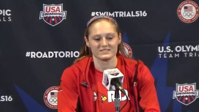 Kelsi Worrell 100 Fly Press Conference смотреть онлайн