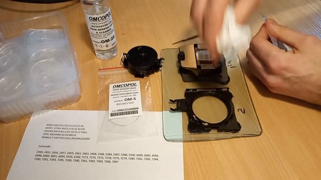 omcopol rain sensor pad om5 bmw mercedes nissan opel renault смотреть онлайн