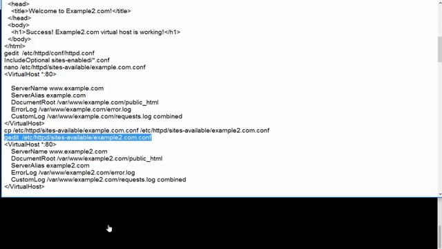 How To Set Up Apache Virtual Hosts on CentOS 7 смотреть онлайн