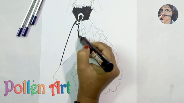 How to Sketch latest Fashion Designs Dress|fashion style icon 2018 like a fashion designer смотреть онлайн